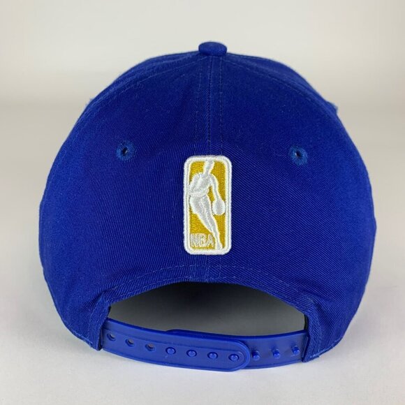 Golden State Warriors NBA Blue New Era 9Fifty Retro Crown Snapack Hat New - Picture 3 of 6